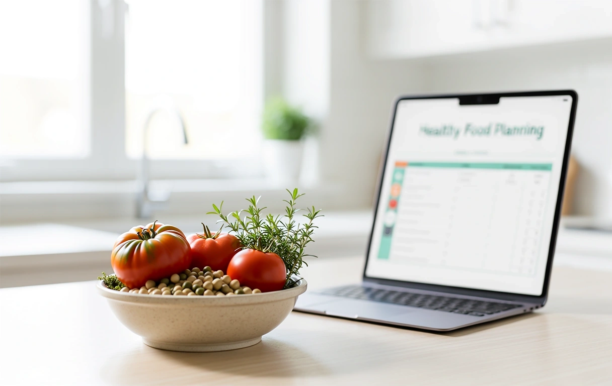 Frische Zutaten für eine ausgewogene Ernährung